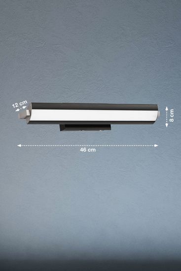 Fischer & Honsel Beat TW LED Wandleuchte 13,2W Tunable white steuerbar dimmbar sandschwarz 30286