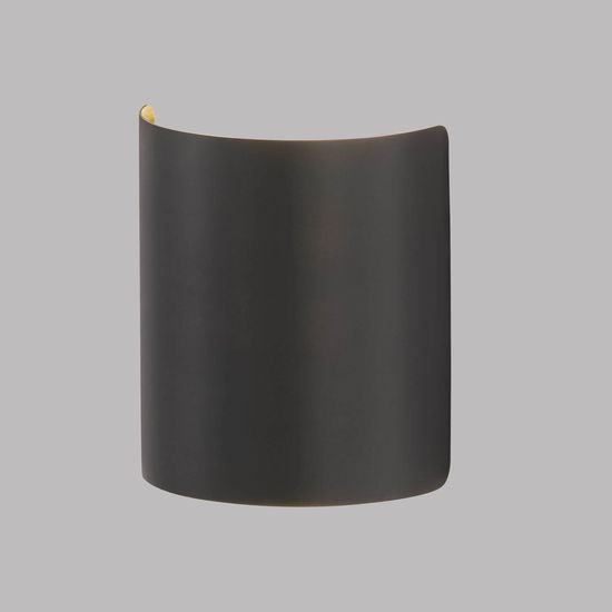 Fischer & Honsel Halv LED Wandleuchte 2-fach 7,1W warmweiss sandschwarz 30514