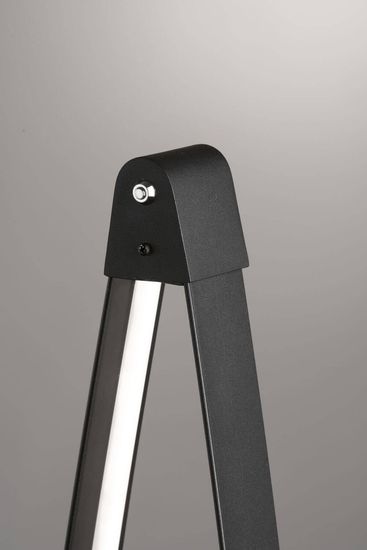 Fischer & Honsel Fenga LED Stehleuchte 17,6W Tunable white steuerbar dimmbar Acryl sandschwarz 40503