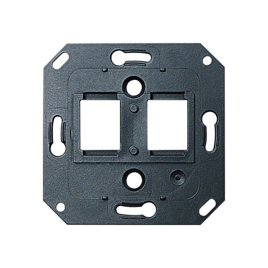 Gira 019100 Tragring Modular-Jack 2-fach Modular-Jack AMP/Radiall Tragring