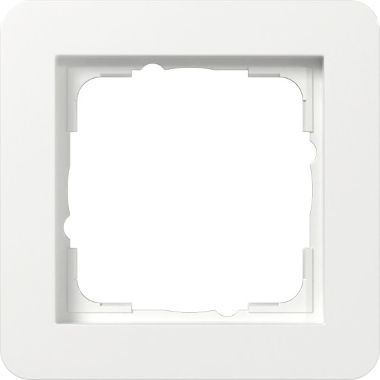 Gira 0211150 Abdeckrahmen 1-fach Gira E1 Reinweiß