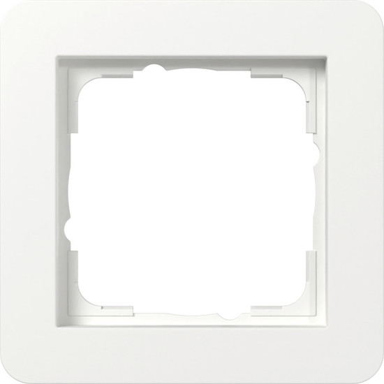 Gira 0211151 Abdeckrahmen 1-fach Gira E1 Reinweiß m
