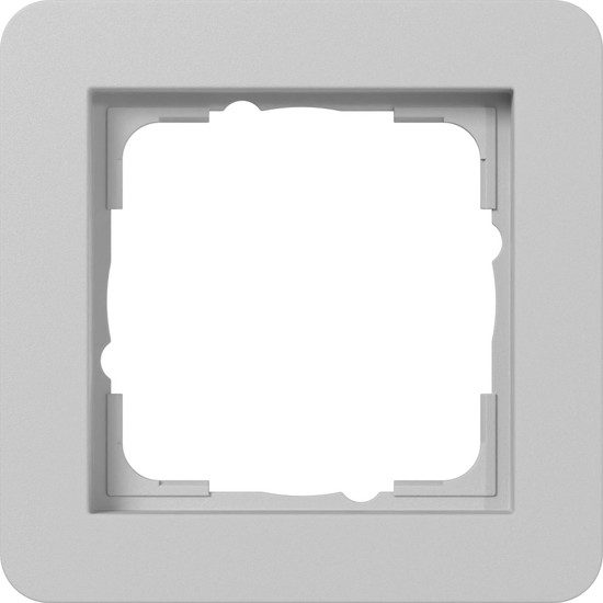 Gira 0211154 Abdeckrahmen 1-fach Gira E1 Grau m