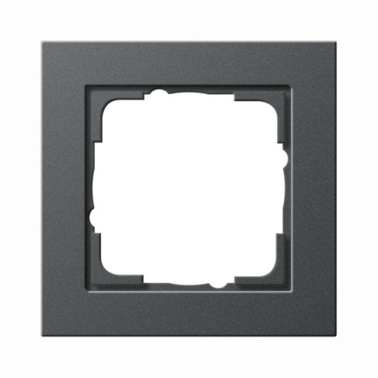 Gira 021123 Abdeckrahmen 1-fach Gira E2 Anthrazit