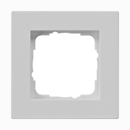 Gira 0211375 Abdeckrahmen 1-fach flach Gira E2 Grau m