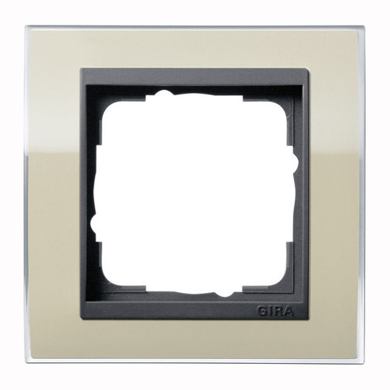 Gira 0211778 Abdeckrahmen 1-fach Zwischenrahmen AN Gira Event Klar Sand