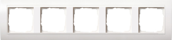Gira 0215803 Abdeckrahmen 5-fach Zwischenrahmen RW Gira Event Reinweiß