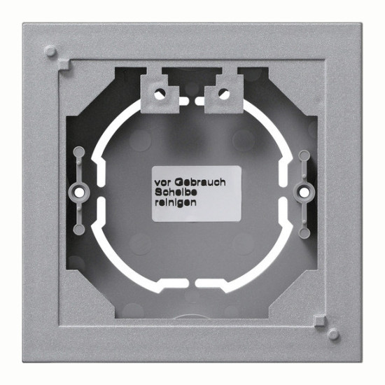 Gira 021926 Aufputzgehäuse 1-fach flach System 55 F Alu