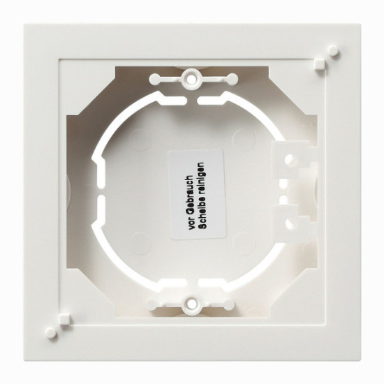 Gira 021929 Aufputzgehäuse 1-fach flach System 55 Reinweiß