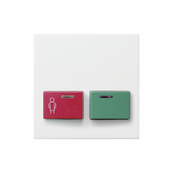 Gira 024403 Abdeckung Ackermann 73120 A System 55 Reinweiß