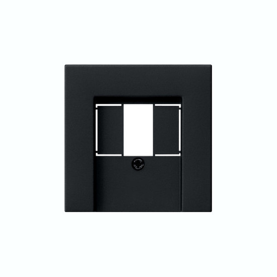 Gira 0276005 Abdeckung TAE USB System 55 Schwarz m