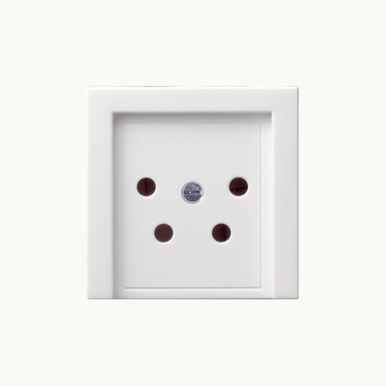 Gira 027927 Abdeckung KPN-Anschlussdose 4-polig System 55 Reinweiß m