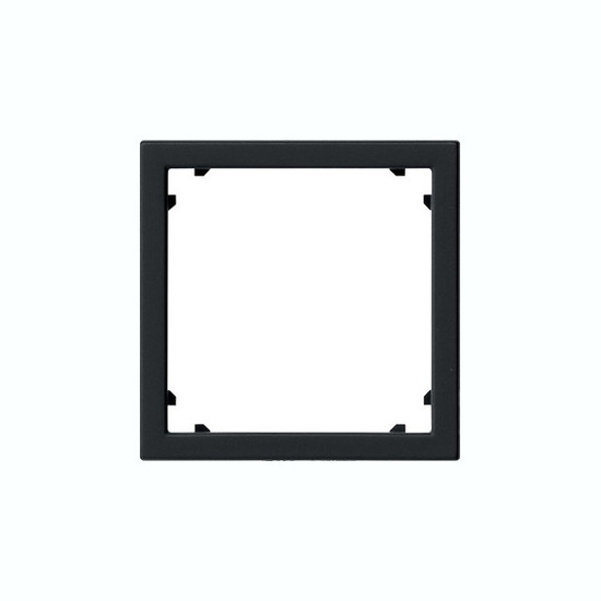 Gira 0283005 Adapterrahmen quadratisch 45 x 45 mm System 55 Schwarz m