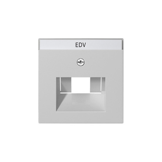 Gira 0284015 Abdeckung Beschriftungsfeld UAE/IAE + Netzwerk System 55 Grau m