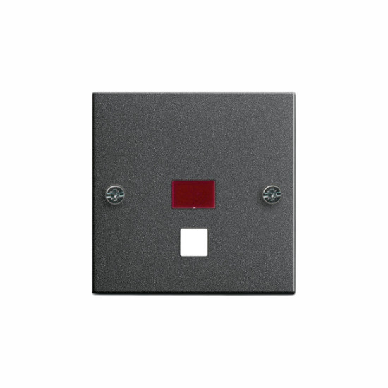 Gira 063828 Abdeckung Kontrollfür groß Zugschalter/-taster System 55 Anthrazit