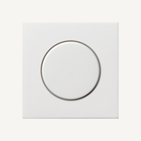 Gira 0650112 Abdeckung Knopf Dimmer/Potentiometer Flächenschalter Reinweiß