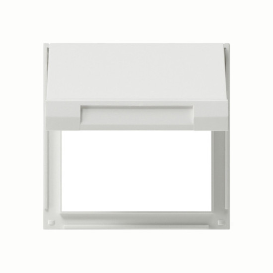 Gira 065466 Adapterrahmen Klappdeckel Gira TX_44 (WG UP) Reinweiß
