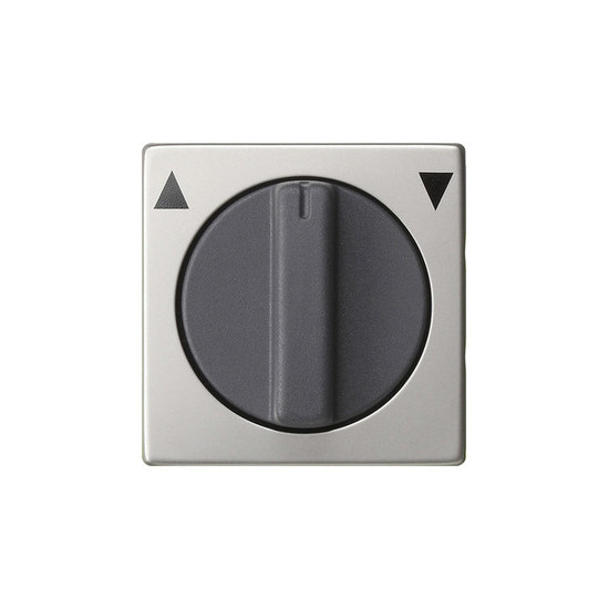 Gira 0666600 Abdeckung Knebel Jalousie System 55 Edelstahl