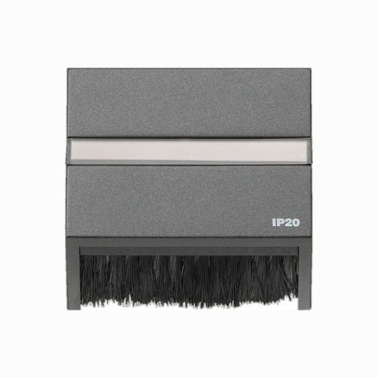 Gira 068267 Haube steckbar Adapterrahmen Gira TX_44 Anthrazit