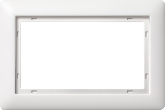 Gira 100104 Abdeckrahmen 1,5-fach Standard 55 Reinweiß m