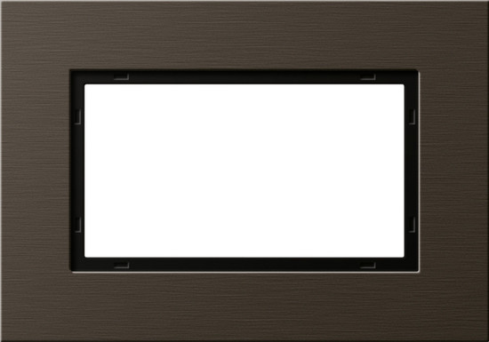 Gira 1001127 Abdeckrahmen 1,5-fach Gira Esprit Alum.Braun(elox.)