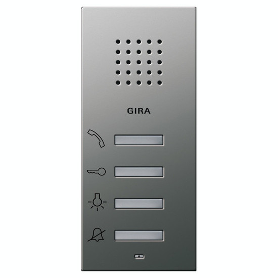 Gira 1250600 Wohnungsstation AP System 55 Edelstahl