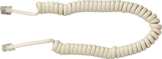 Gira 141701 Hörerkabel Türkommunikation System 55 Cremeweiß