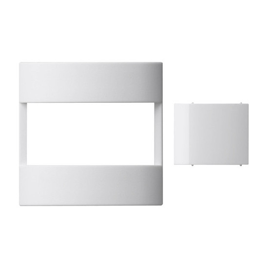 Gira 147027 Abdeckung + Blende Bewegungsmelderaufsatz 1,10 m Std System 55 Reinweiß m