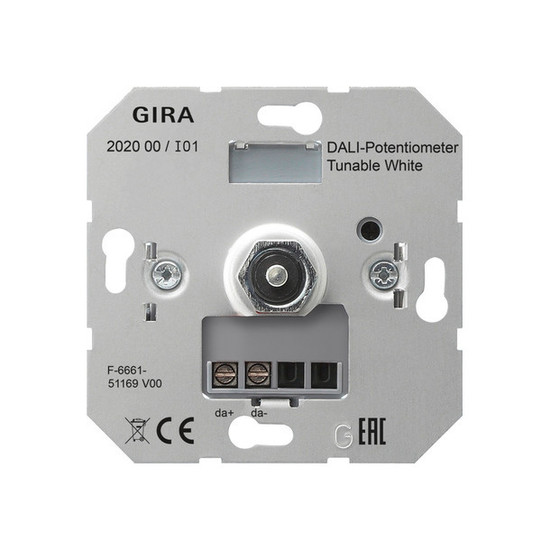 Gira 202000 DALI Potentiometer Tunable WH Einsatz