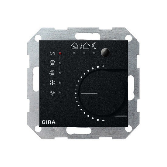 Gira 2100005 Stetigregler Tasterschnittstelle 4-fach KNX System 55 Schwarz m