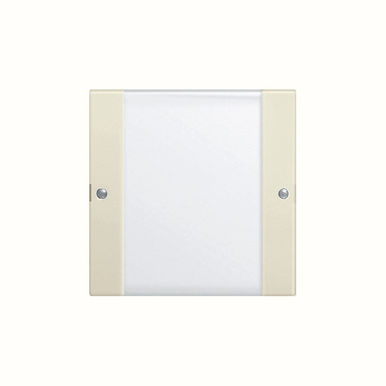 Gira 213101 Wippenset 1-fach Beschriftungsfeld System 55 Klar/Cremeweiß