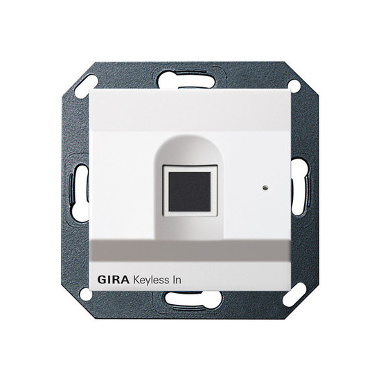 Gira 261727 Gira Keyless In Fingerprint-Leseeinheit System 55 Reinweiß m