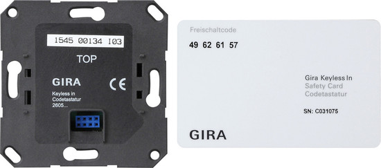 Gira 263500 Einsatz Codetastatur Gira Keyless In