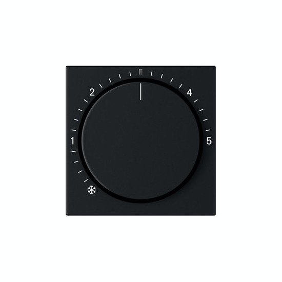 Gira 2702005 Abdeckung RTR Kontroll System 55 Schwarz m