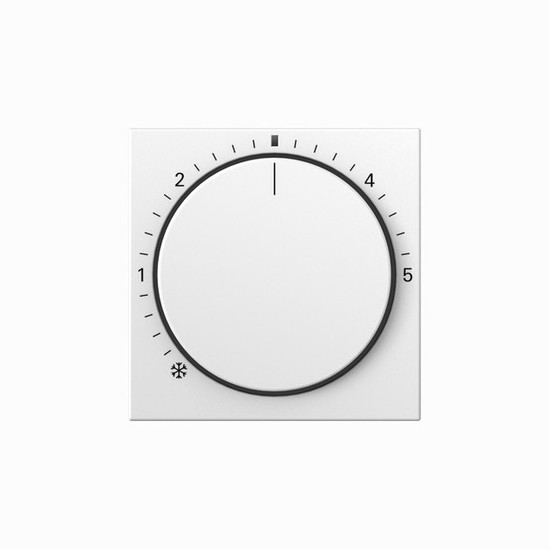 Gira 270227 Abdeckung RTR Kontroll System 55 Reinweiß m