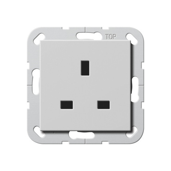 Gira 2776015 Steckdose BS 13 A SH System 55 Grau m