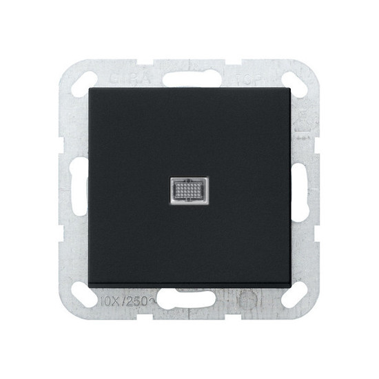 Gira 2834005 Wipp-Kontroll BS 20 AX Aus 2-polig System 55 Schwarz m