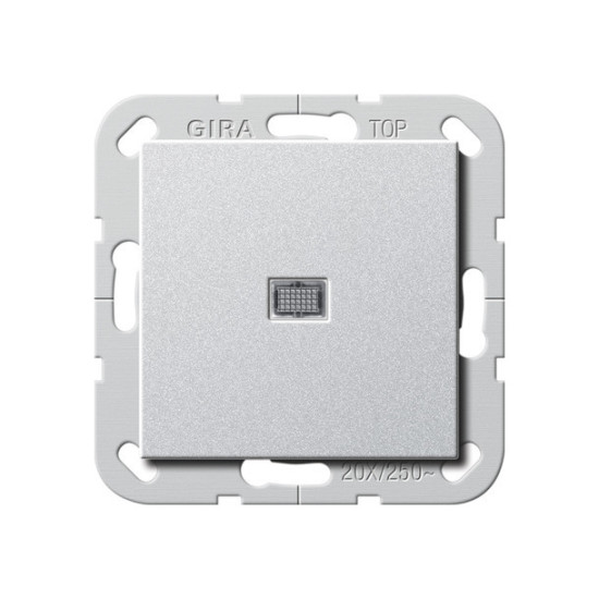 Gira 283426 Wipp-Kontroll BS 20 AX Aus 2-polig System 55 F Alu