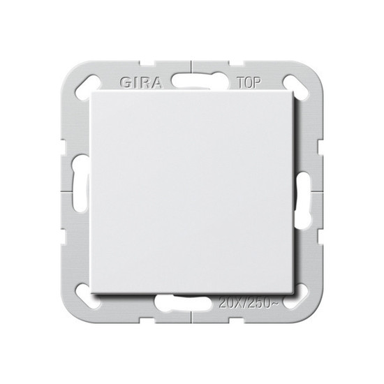 Gira 283603 Wippschalter BS 20 AX Aus 2-polig System 55 Reinweiß