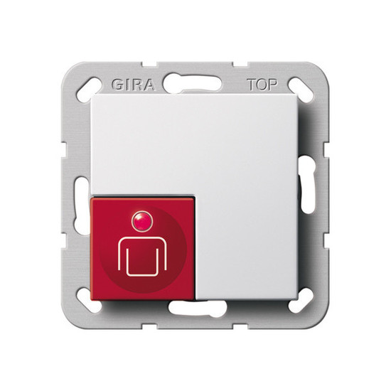 Gira 290003 Ruftaster System 55 Reinweiß