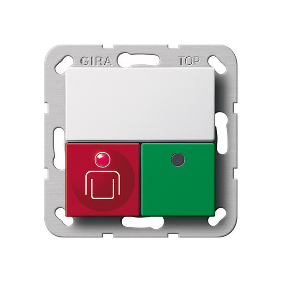 Gira 290203 Ruf- + Anwesenheitst. System 55 Reinweiß