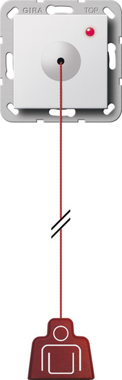 Gira 291203 Zugtaster System 55 Reinweiß