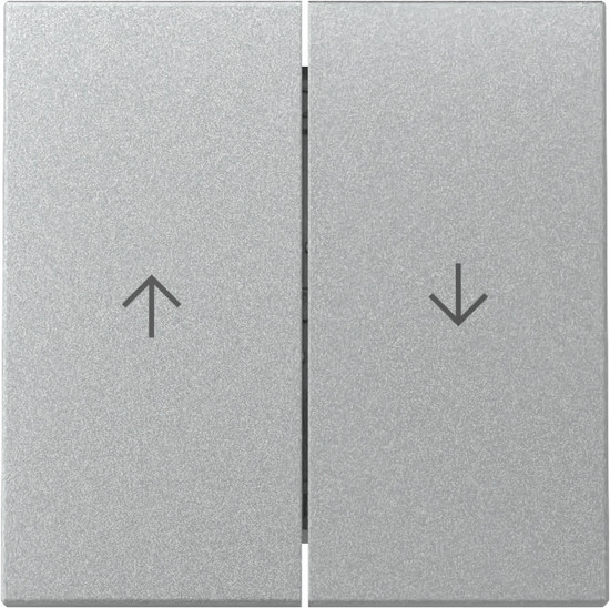 Gira 329426 Wippe 2-fach Pfeil System 55 F Alu