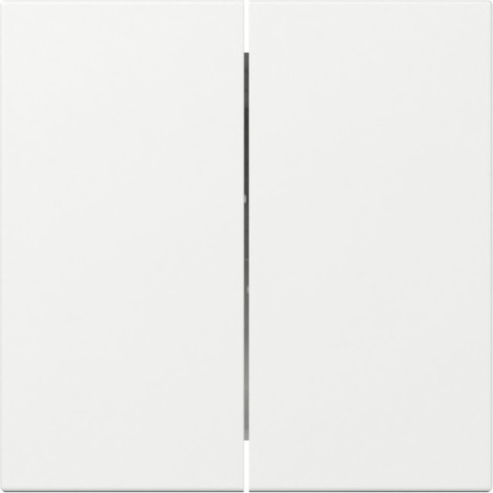 Gira 349503 Wippe 2-fach gerade System 55 Reinweiß