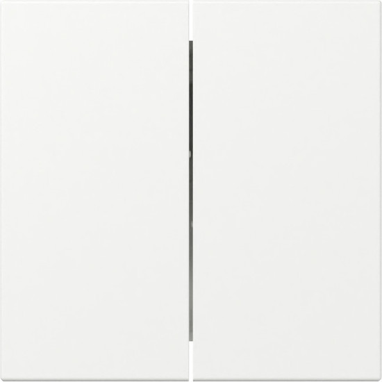 Gira 349527 Wippe 2-fach gerade System 55 Reinweiß m