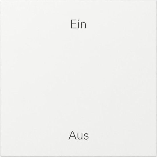 Gira 361403 Wippe Aufdruck EIN/AUS System 55 Reinweiß