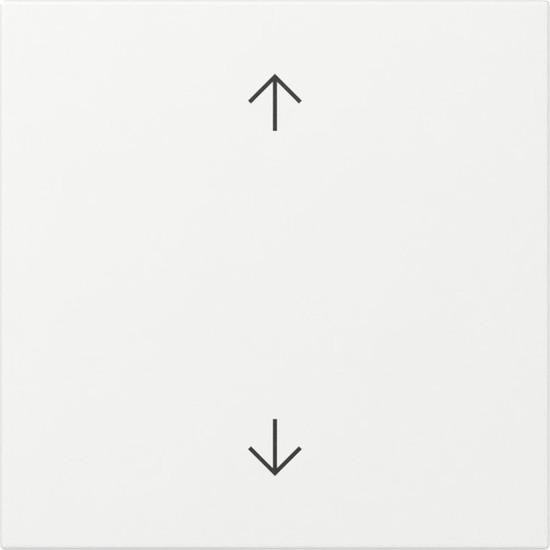 Gira 361503 Wippe Aufdruck 1/0 System 55 Reinweiß