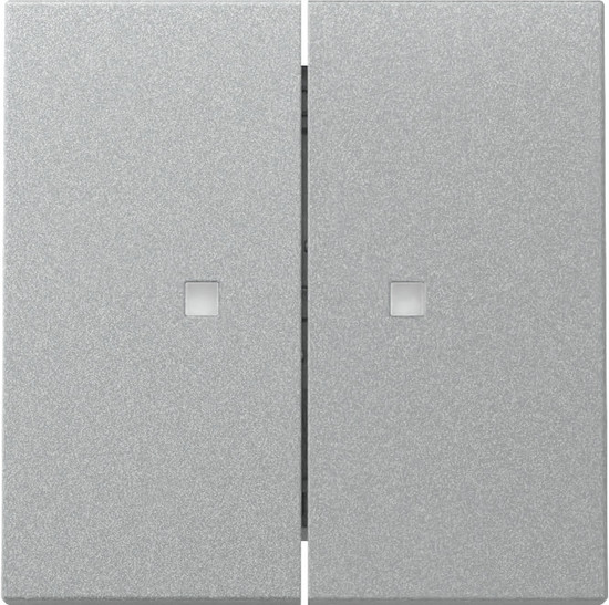 Gira 363126 Wippe 2-fach Kontrollfür System 55 F Alu