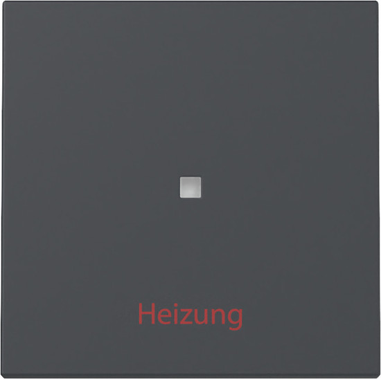 Gira 367828 Wippe Kontrollfür + Heizung Ein/Aus System 55 Anthrazit
