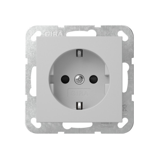 Gira 4183015 SCHUKO-Steckdose SP Schraubklemmen System 55 Grau m